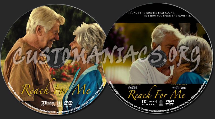 Reach For Me dvd label