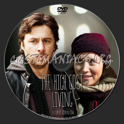 The High Cost of Living dvd label