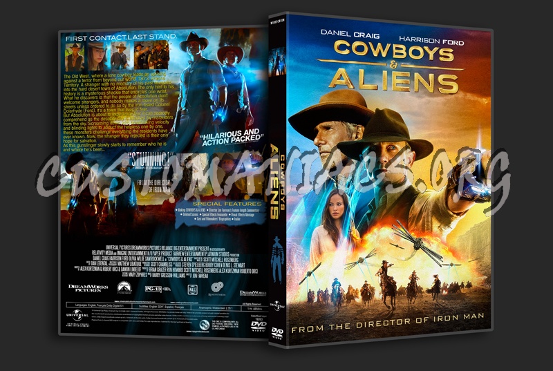 Cowboys & Aliens dvd cover