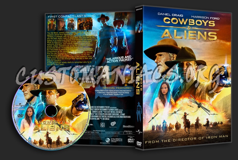 Cowboys & Aliens dvd cover