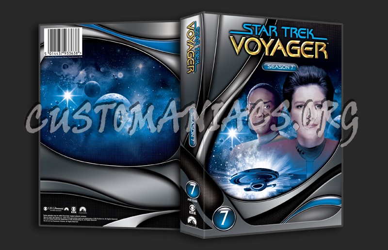 Star Trek Voyager Season 7 dvd cover