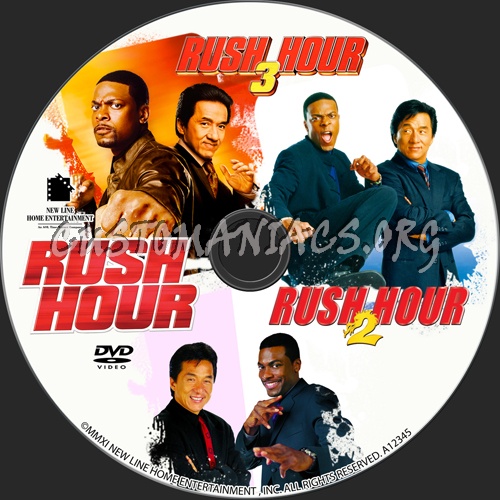 Rush Hour dvd label