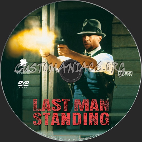Last Man Standing dvd label