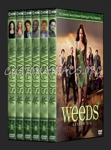 Weeds: Seasons 1-6 dvd cover