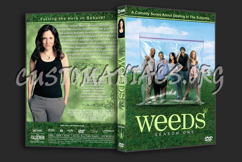 Weeds: Seasons 1-6 dvd cover