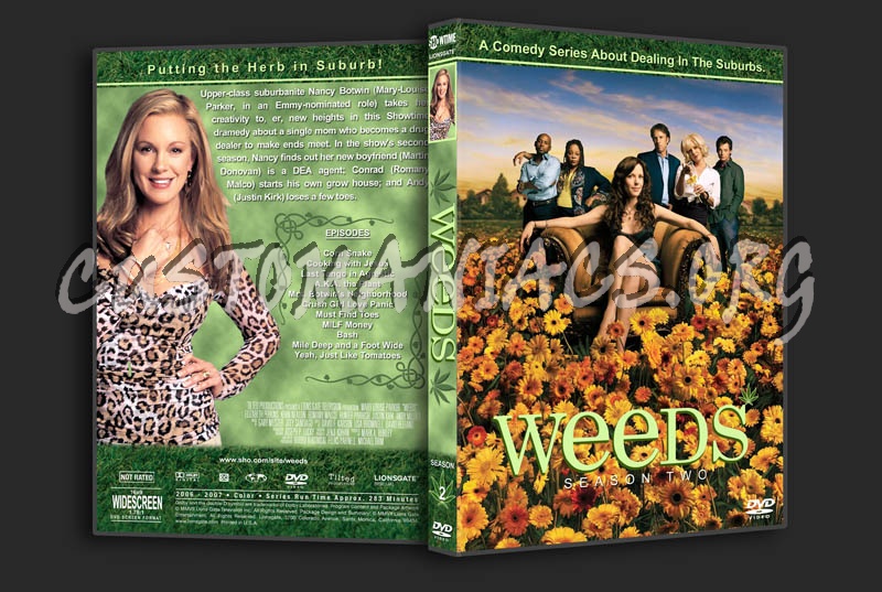 Weeds: Seasons 1-6 dvd cover