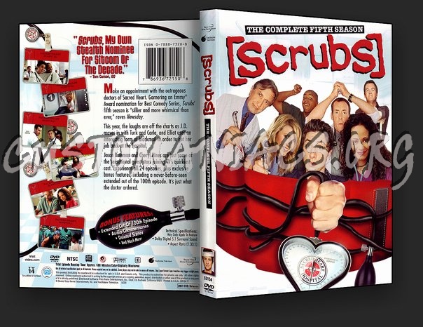 Scrubs Season 5 dvd cover