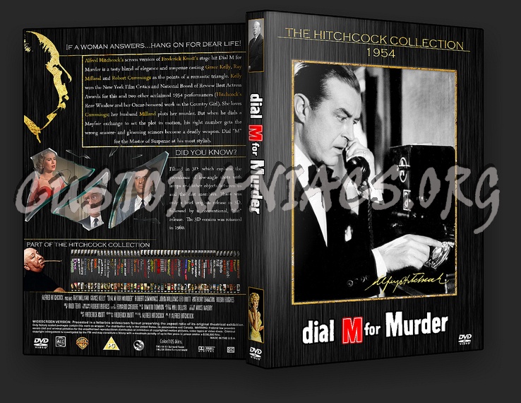 Dial M For Murder - The Alfred Hitchcock Collection dvd cover