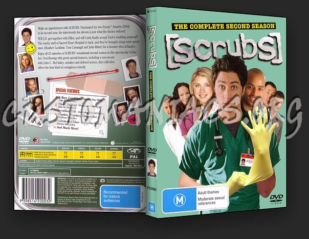 Scrubs Season 2 dvd cover