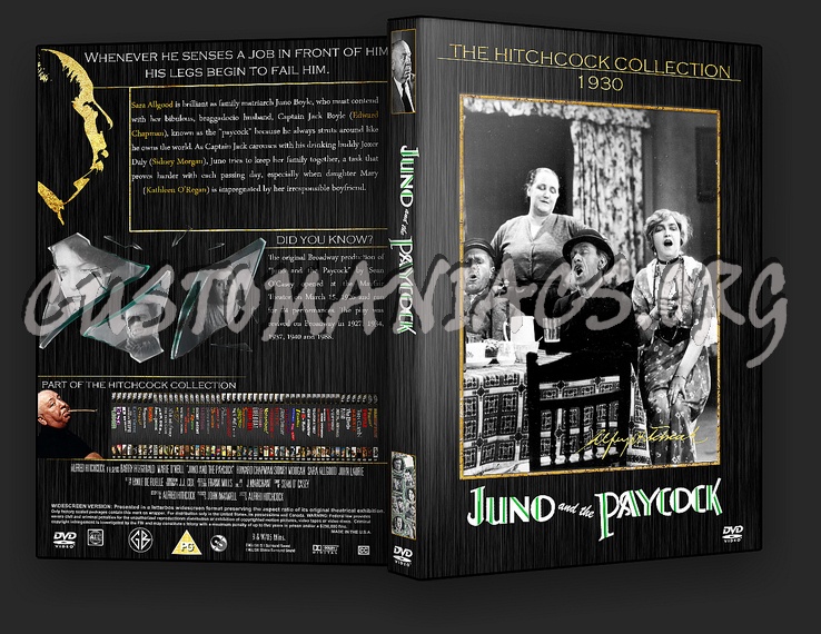 Juno and the Paycock - The Alfred Hitchcock Collection dvd cover