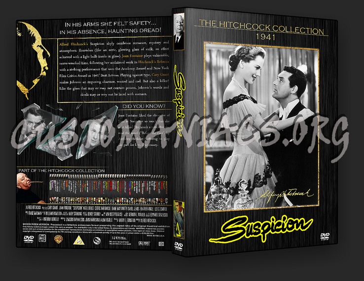 Suspicion - The Alfred Hitchcock Collection dvd cover