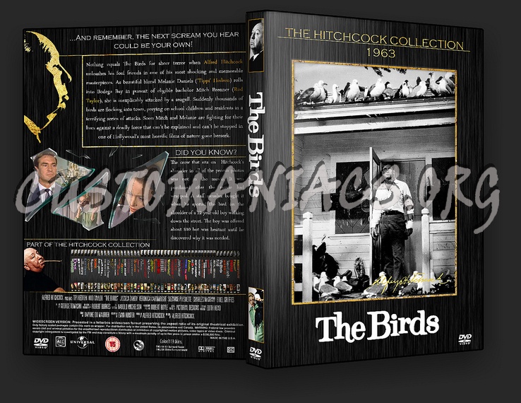 The Birds - The Alfred Hitchcock Collection dvd cover