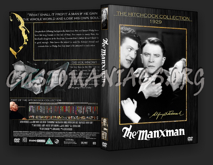 The Manxman - The Alfred Hitchcock Collection dvd cover