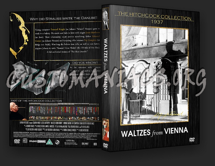 Waltzes From Vienna - The Alfred Hitchcock Collection dvd cover