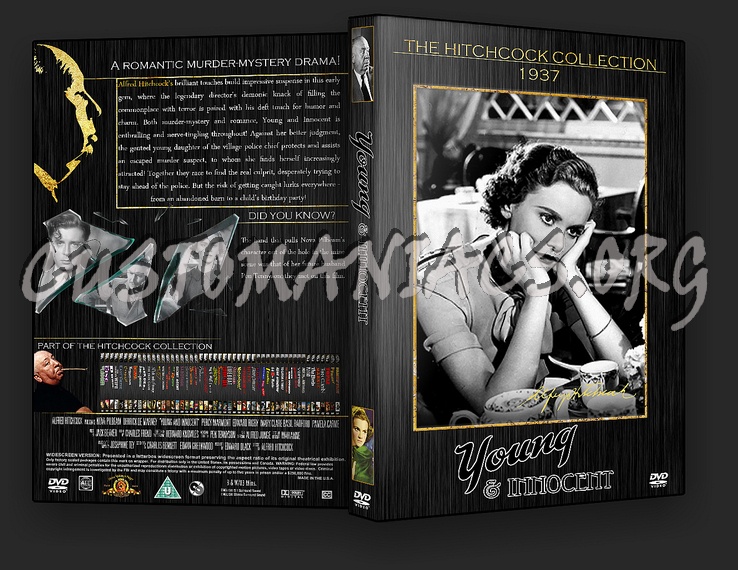 Young and Innocent - The Alfred Hitchcock Collection dvd cover