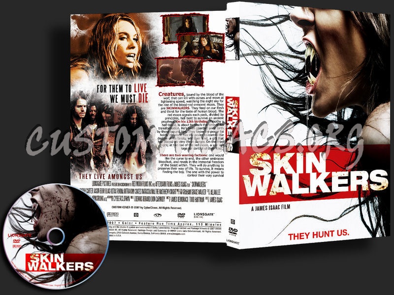 Skinwalkers dvd cover