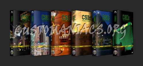 CSI: Season 1-6 dvd cover