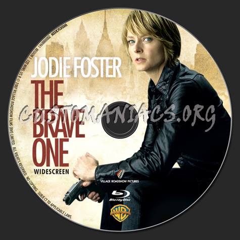 The Brave One blu-ray label