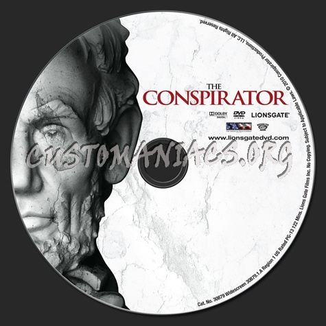 The Conspirator dvd label