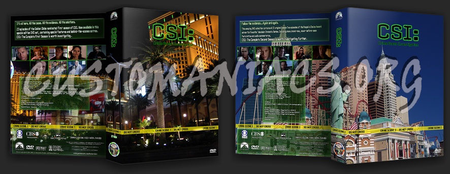 CSI: Season 1-6 dvd cover