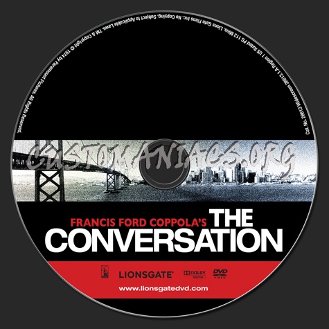 The Conversation dvd label