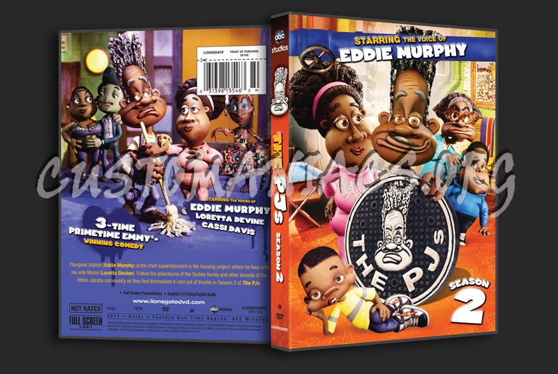 The PJ's Season 2 dvd cover
