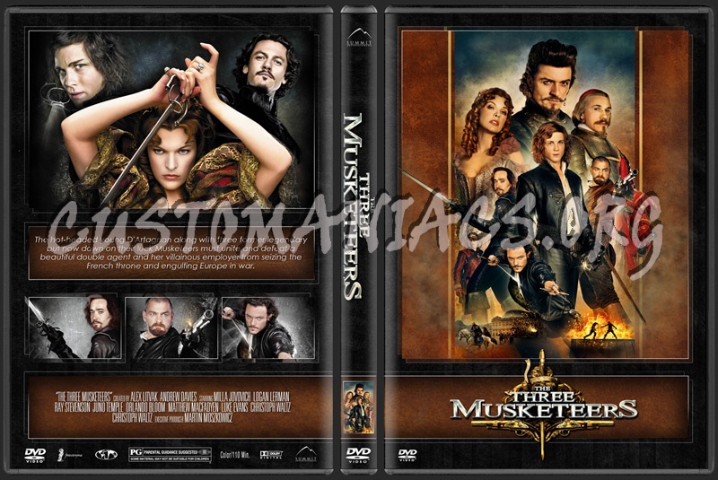 The Three Musketeers 2011 dvd cover