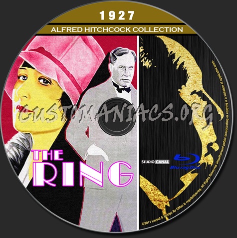 Alfred Hitchcock Collection - The Ring blu-ray label