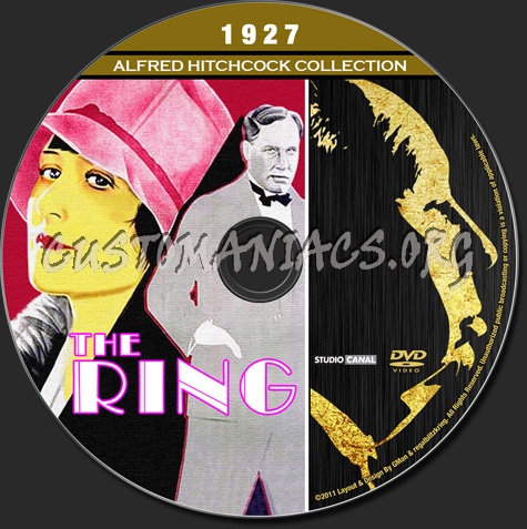 Alfred Hitchcock Collection - The Ring dvd label