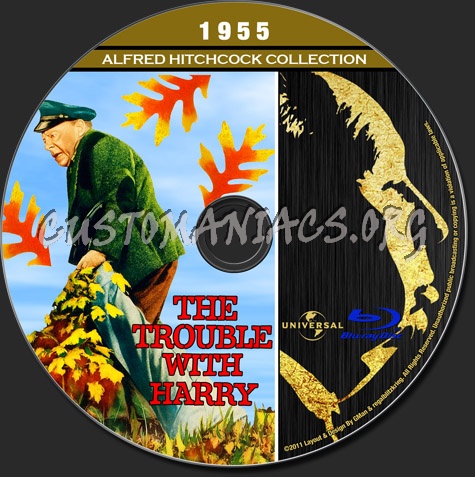 Alfred Hitchcock Collection - The Trouble With Harry blu-ray label