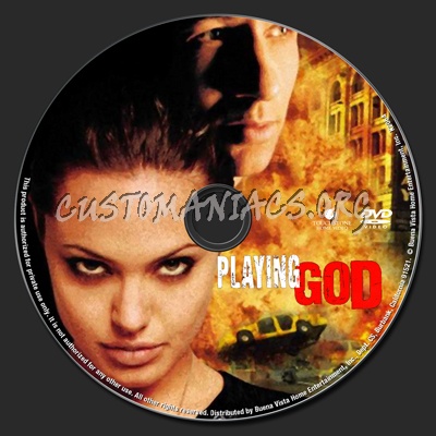 Playing God dvd label