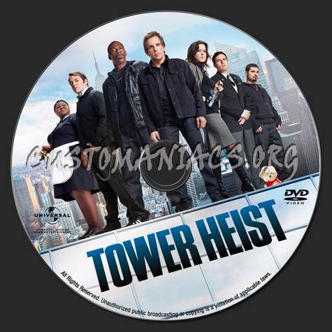 Tower Heist dvd label