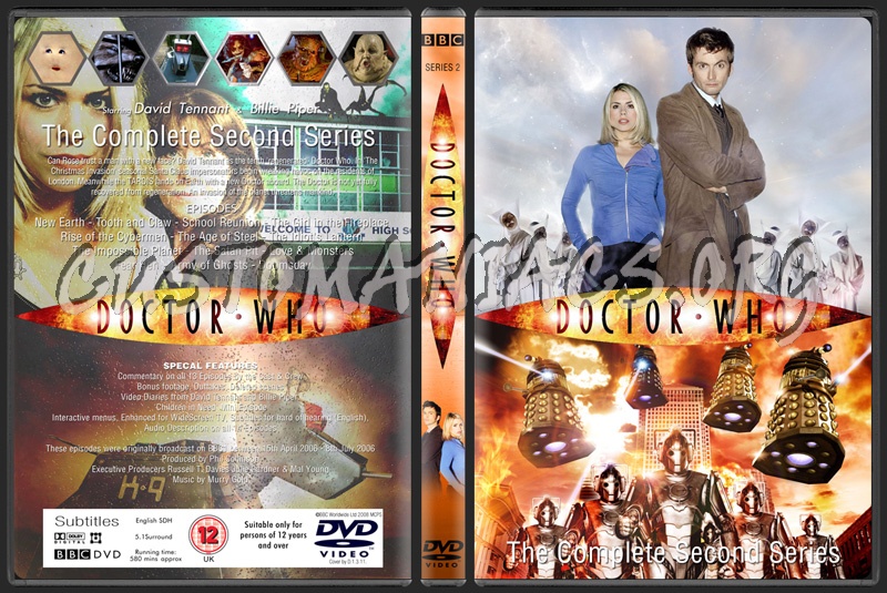 Doctor Who Complete Series 1-6 dvd cover