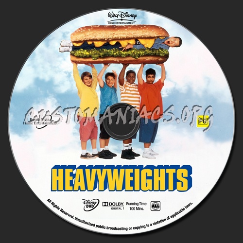 Heavyweights dvd label