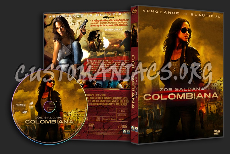 Colombiana dvd cover