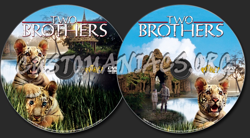 Two Brothers dvd label