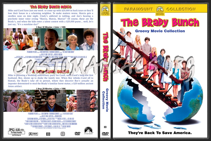 The Brady Bunch Movies dvd cover