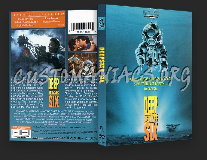 Deepstar Six dvd cover