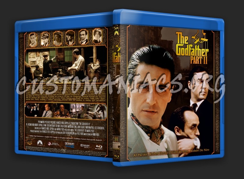 The Godfather Trilogy blu-ray cover