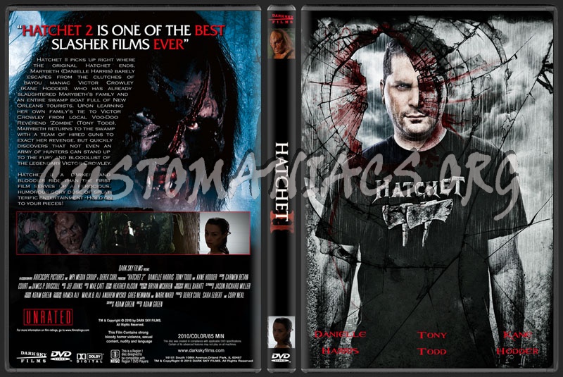 Hatchet II dvd cover