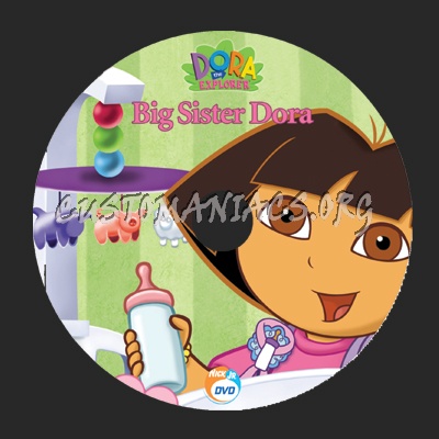 Dora the Explorer dvd label