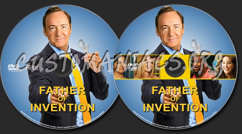 Father of Invention dvd label