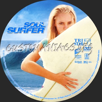 Soul Surfer dvd label