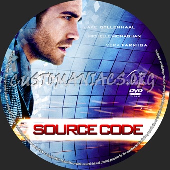Source Code dvd label