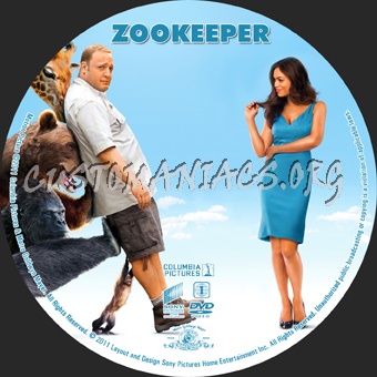 Zookeeper dvd label