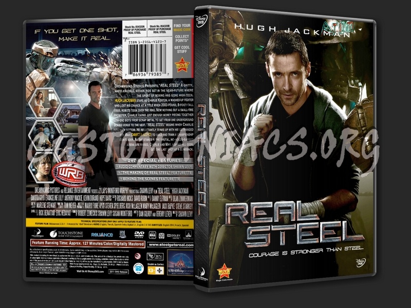 Real Steel (2011) dvd cover