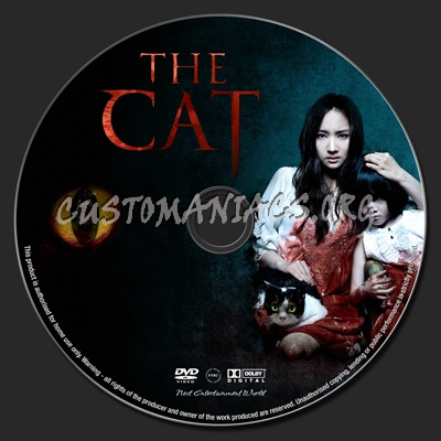 The Cat dvd label