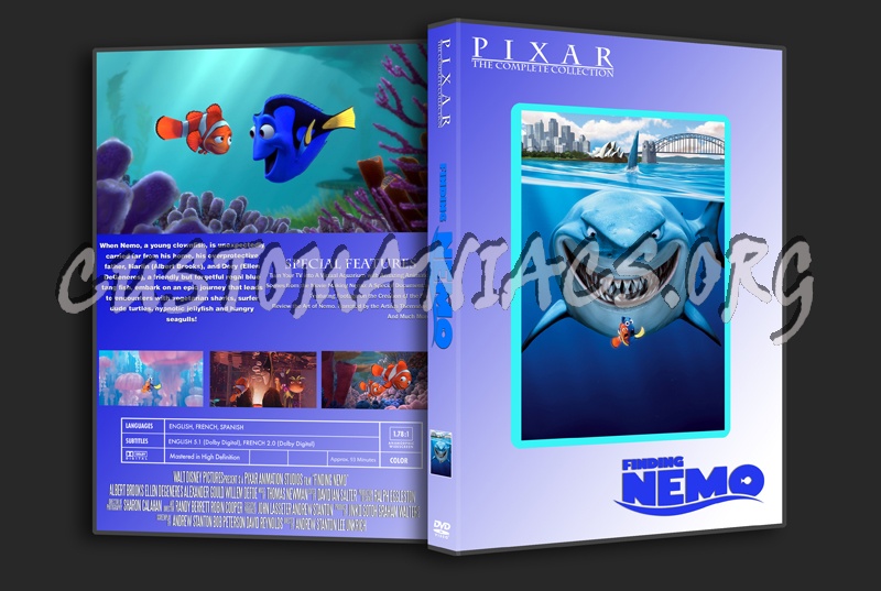Finding Nemo - Pixar Collection dvd cover