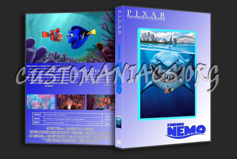 Finding Nemo - Pixar Collection dvd cover