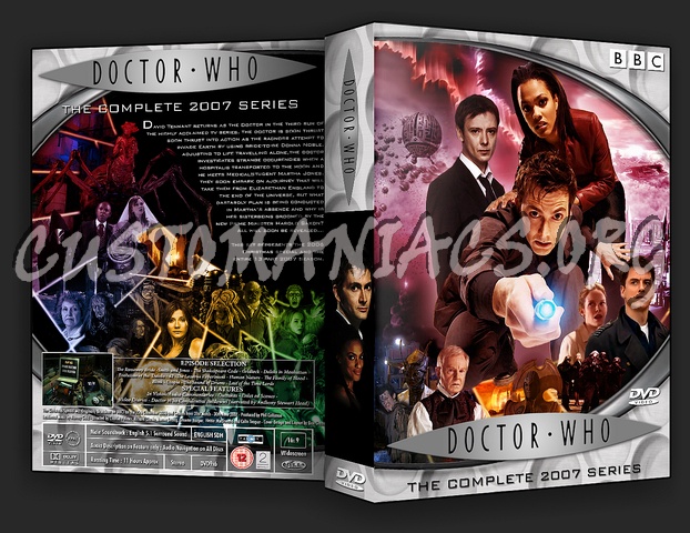 Doctor Who dvd cover